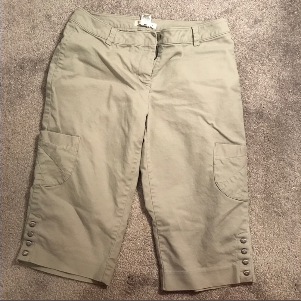 White House black Market Petal Pusher Shorts 8